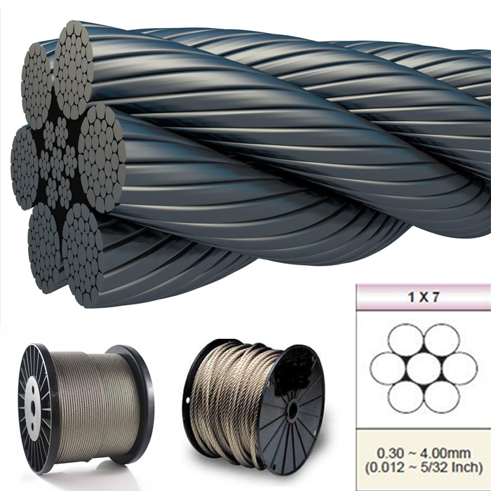 1×7不銹鋼絲繩